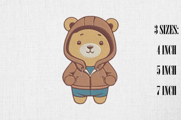 Kawaii Bear Embroidery Design Review for Boutiques