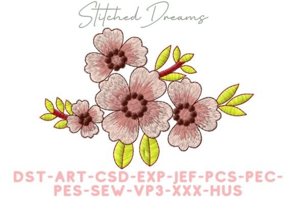 Review: Captivating Flowers Embroidery Design