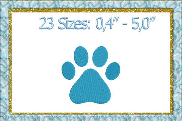Review: Paw Print Machine Embroidery Design for Boutique Sweatshirts