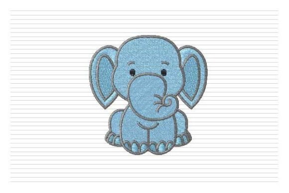 Reviewing Cute Baby Elephant Embroidery for Real Projects
