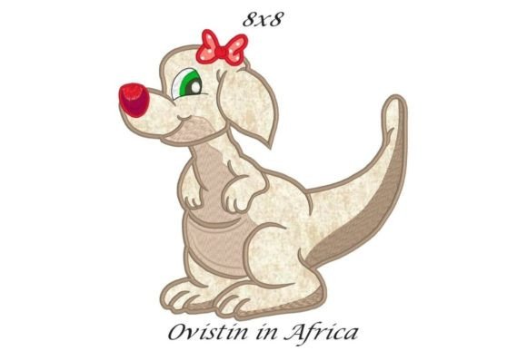 Reviewing Kangaroo Girl Applique for Holiday Sales