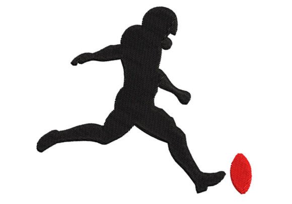 Reviewing Scorer Rugby Player Embroidery Digitize