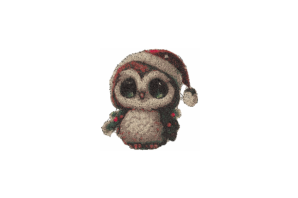 Reviewing the Christmas Owl Embroidery Design