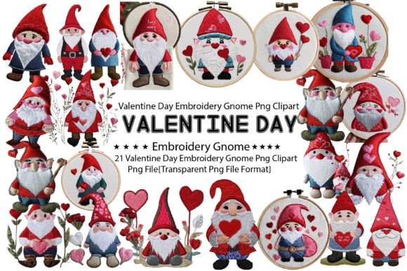 Reviewing the Valentine Gnome PNG Bundle