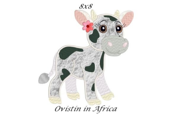 Sweet Calf Applique Embroidery Review for Apparel